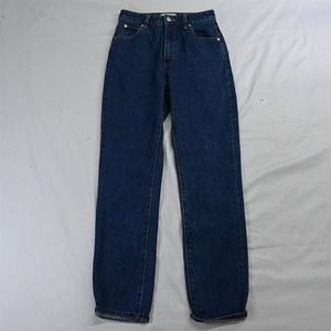 Rolla's US‎ 25 / Aussie 7 Dusters High Rise Relaxed Dark Stonewash Denim Jeans